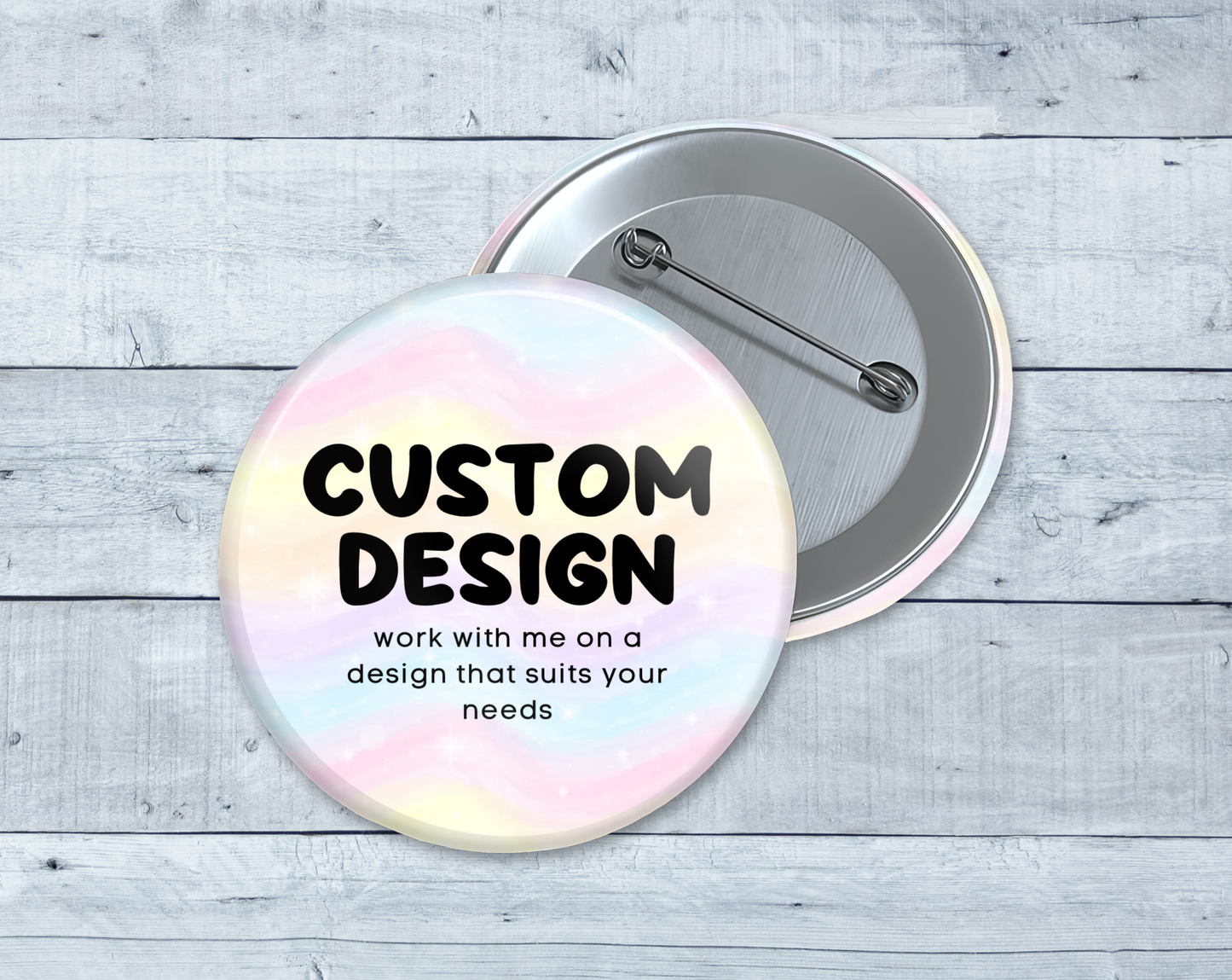 50 - 2in Custom Buttons