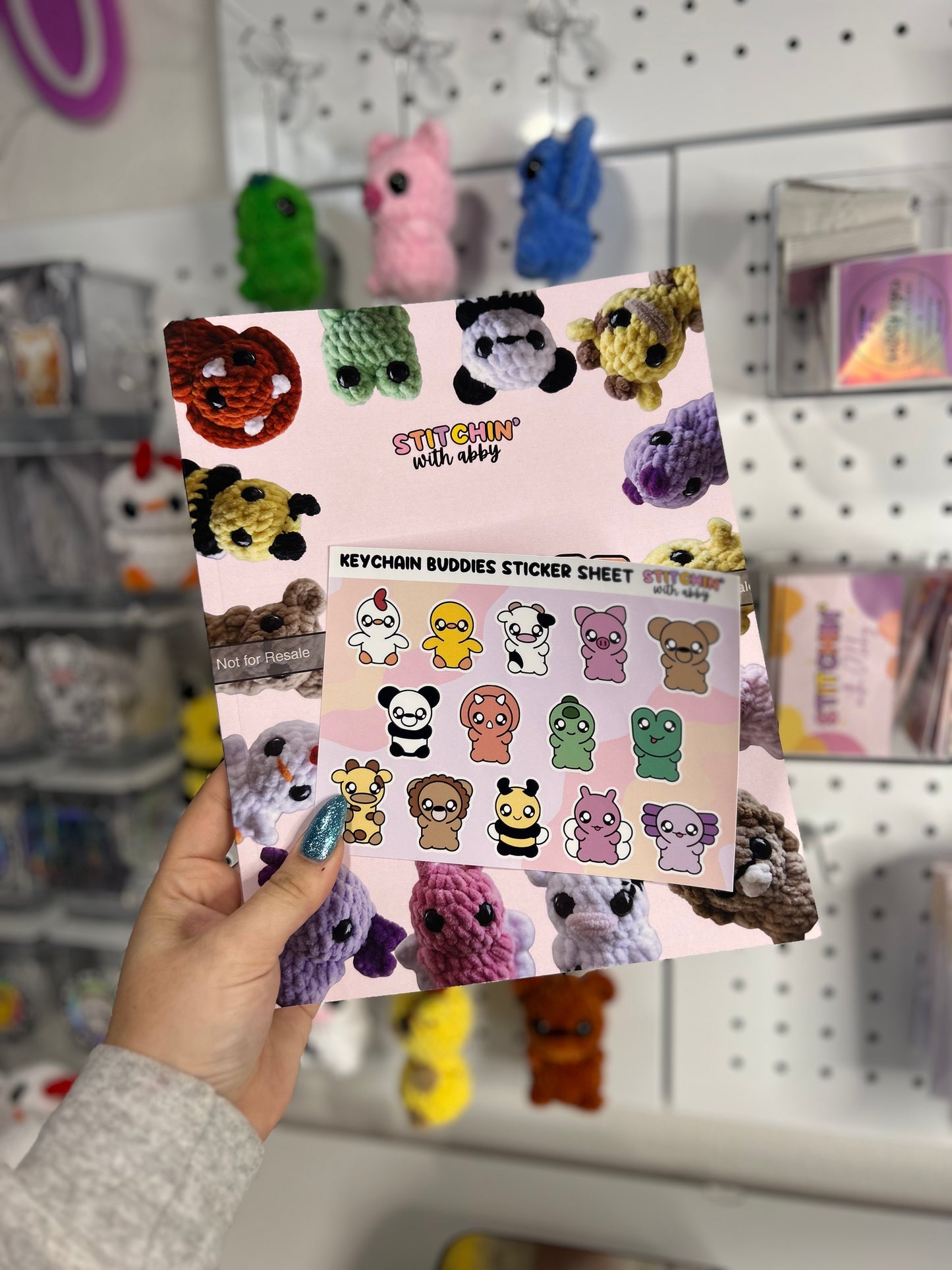 Round 3 Pre-Order Crochet Keychains Pattern Book
