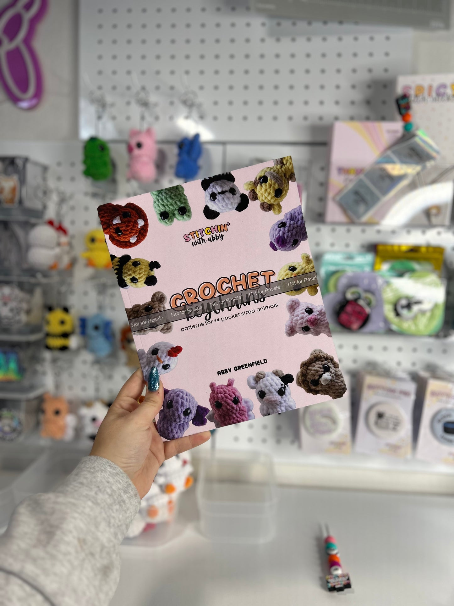 Round 3 Pre-Order Crochet Keychains Pattern Book