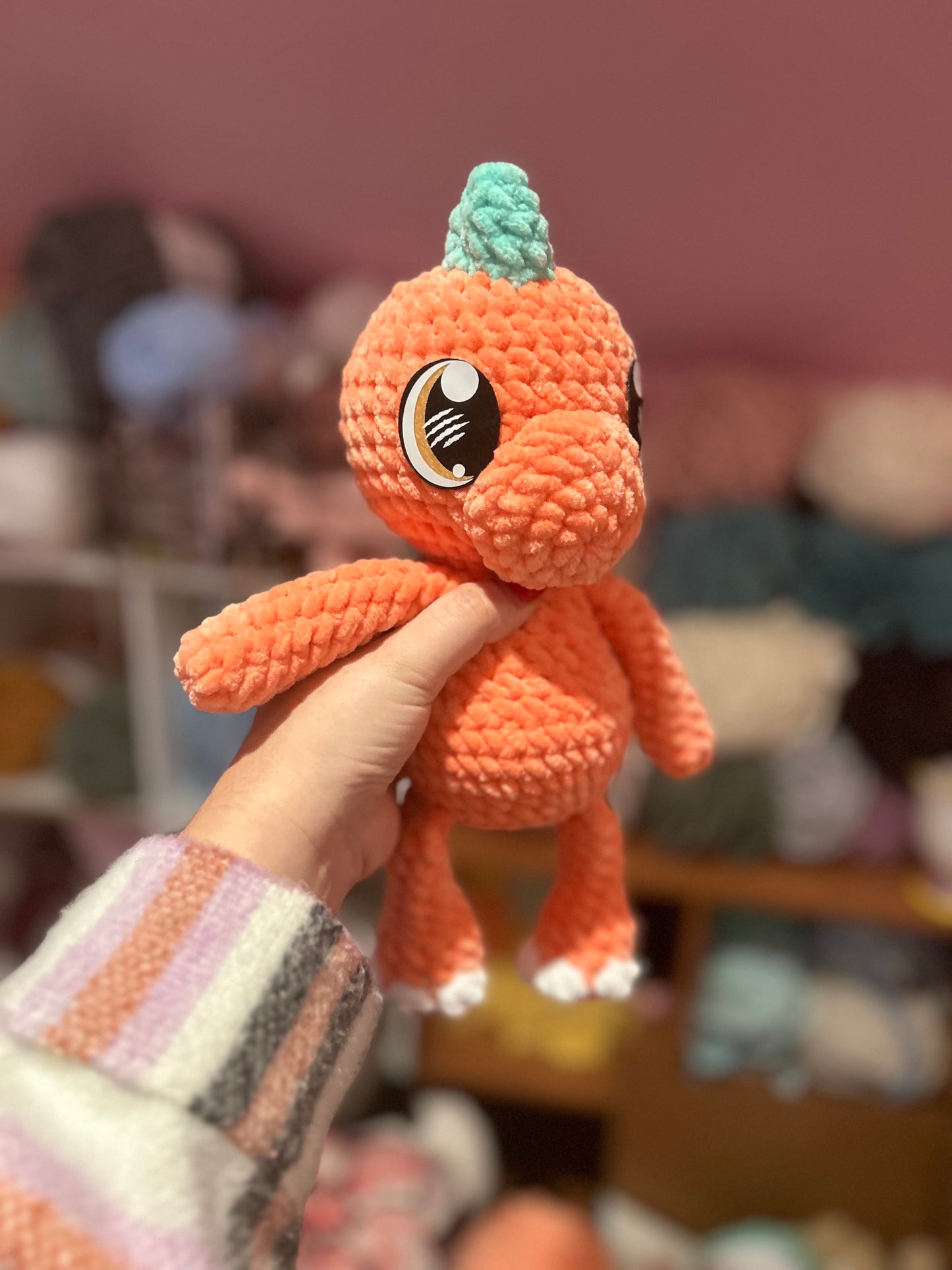 Diva the Dino Pattern