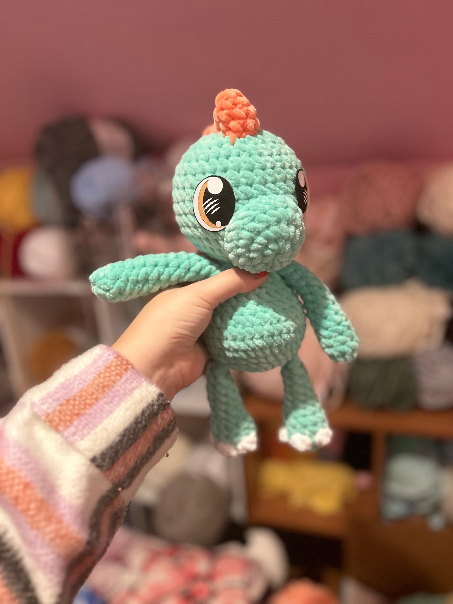 Diva the Dino Pattern