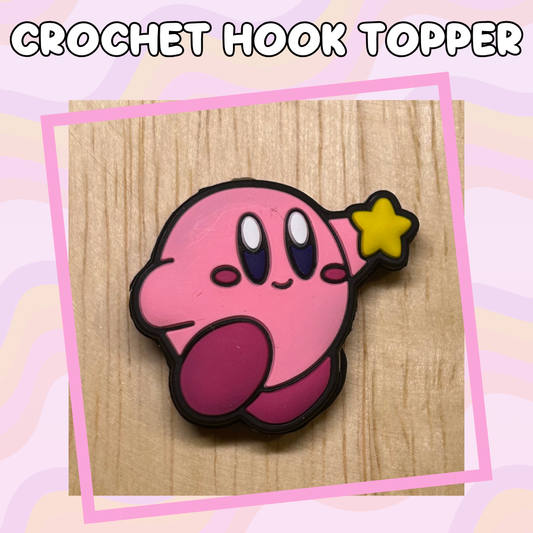 Anime Pink Dude Crochet Hook