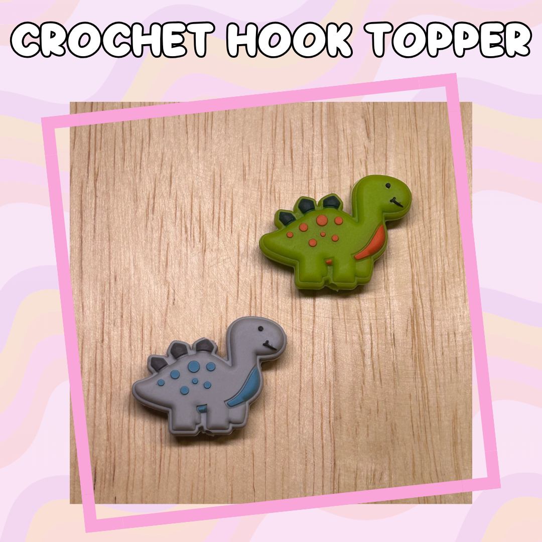 Spikey Dino Crochet Hooks