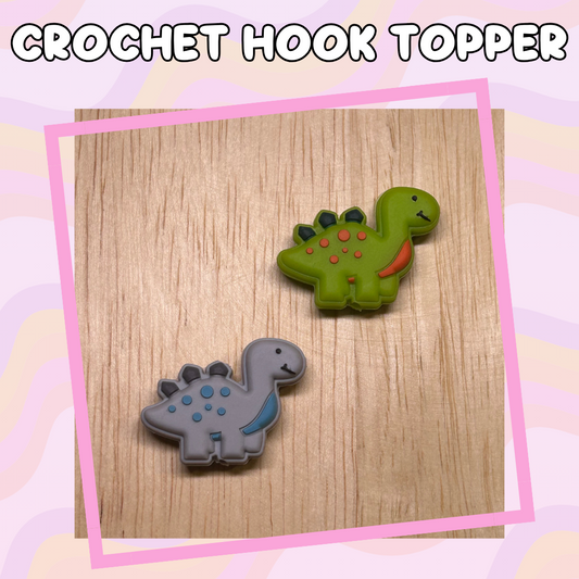 Spikey Dino Crochet Hooks