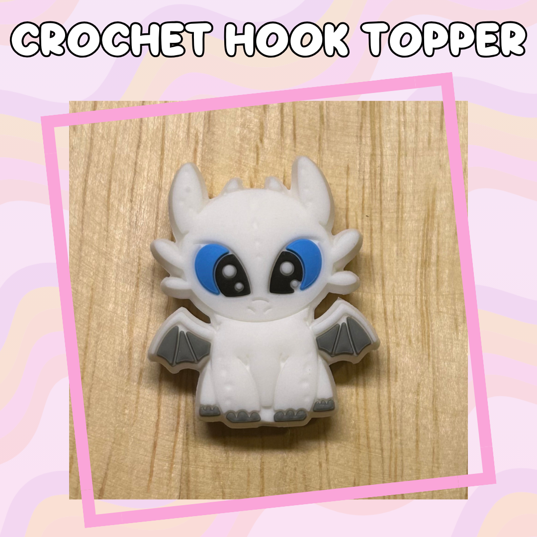 How to Dragon Characters White Dragon Crochet Hooks