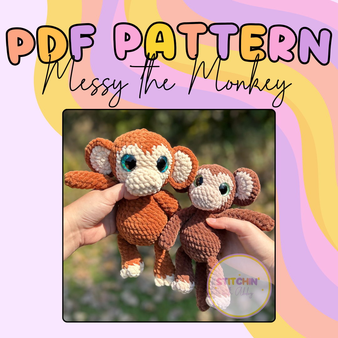 Messy the Monkey Pattern