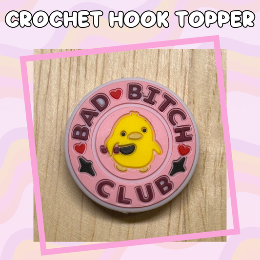 Bad Bitch Club Crochet Hooks