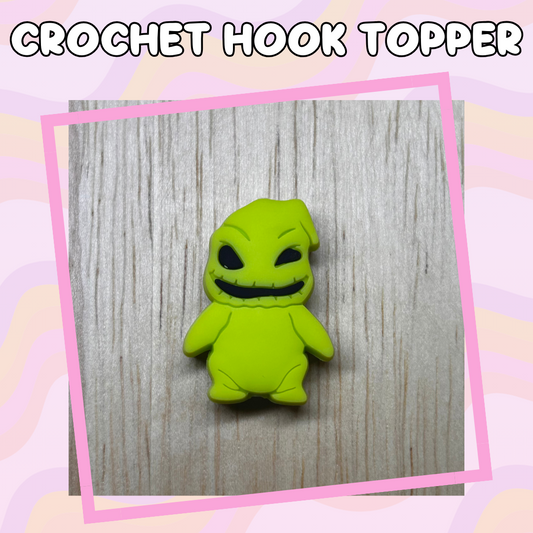 Nightmare Character Green Oogie Crochet Hooks