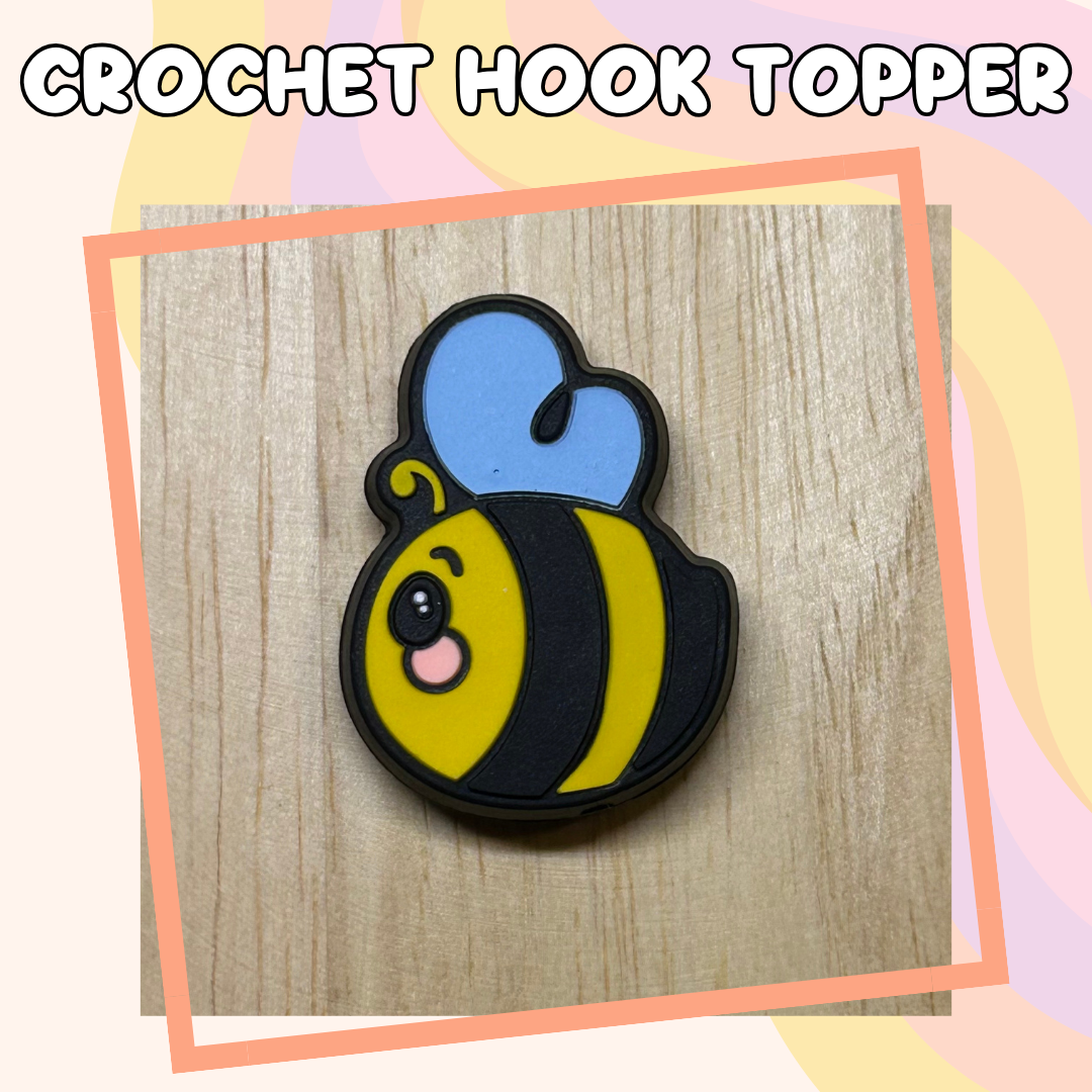 Cute Bee Animal Crochet Hook