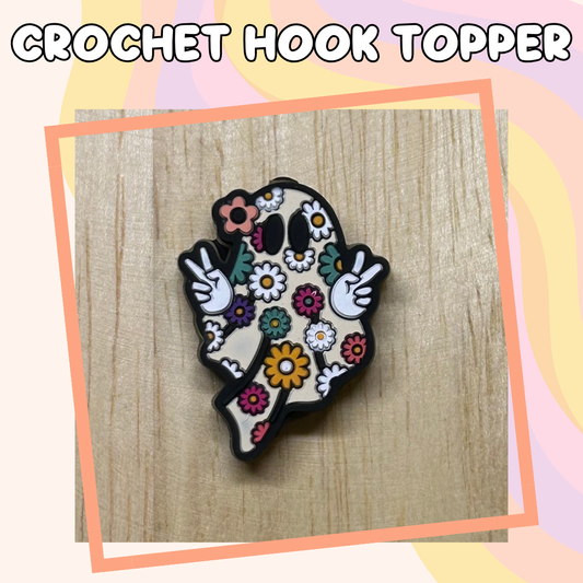 Boho Ghost Holiday Crochet Hook