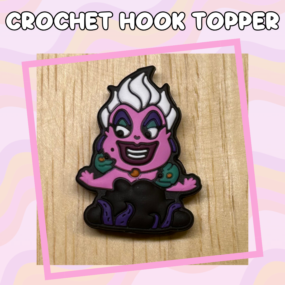 Sea Witch Villain Character Crochet Hooks