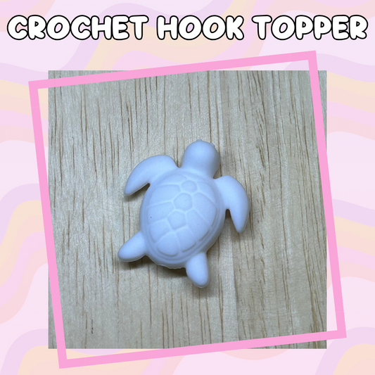 3D Topper Turtles Animal Crochet Hooks