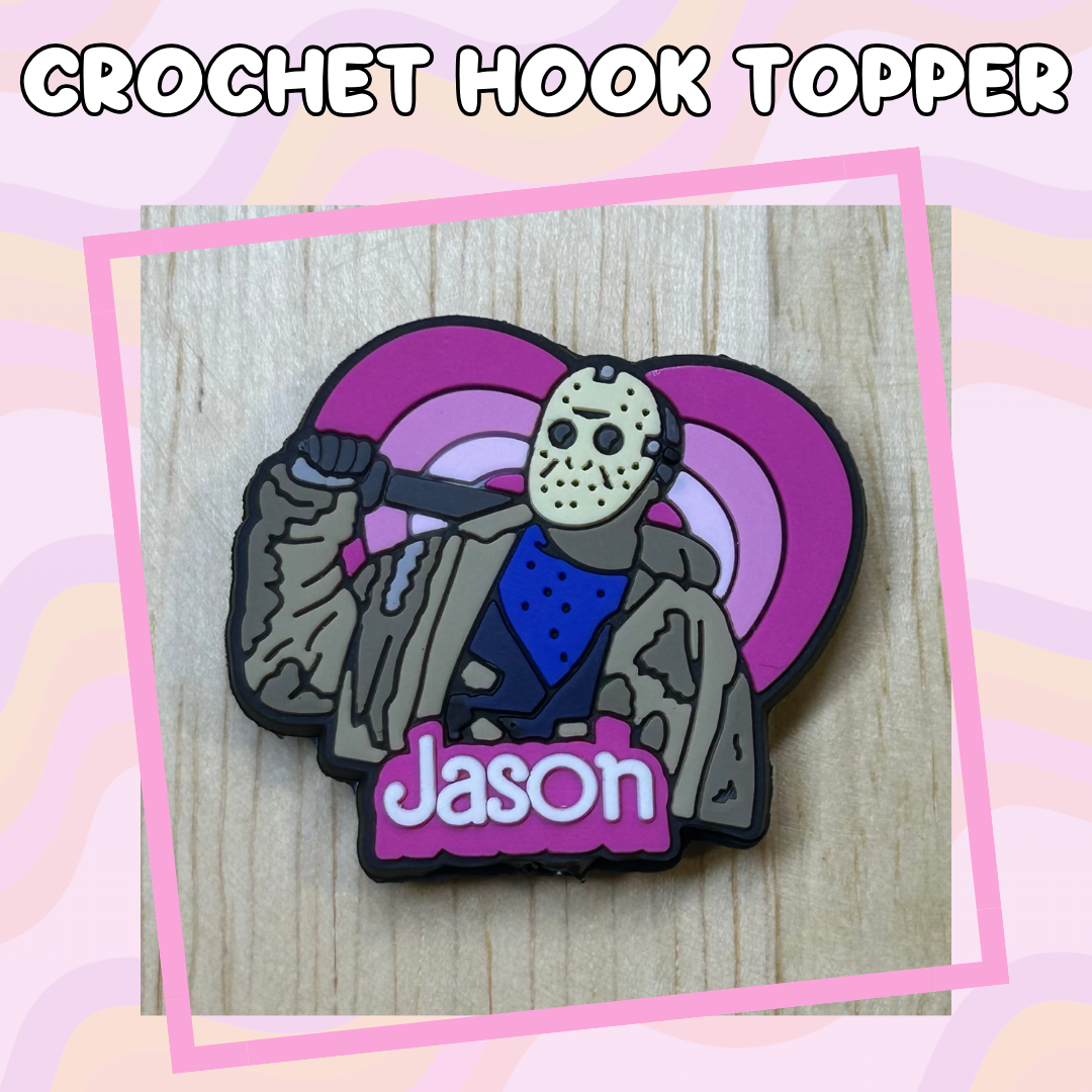 Horror Heart Jason Crochet Hook