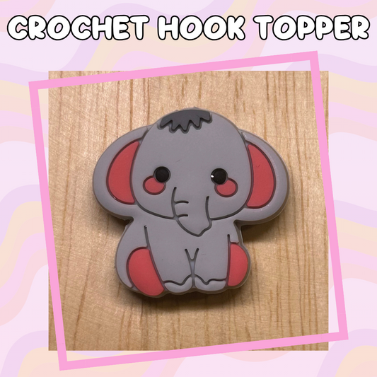 Elephant Animal Safari Crochet Hooks