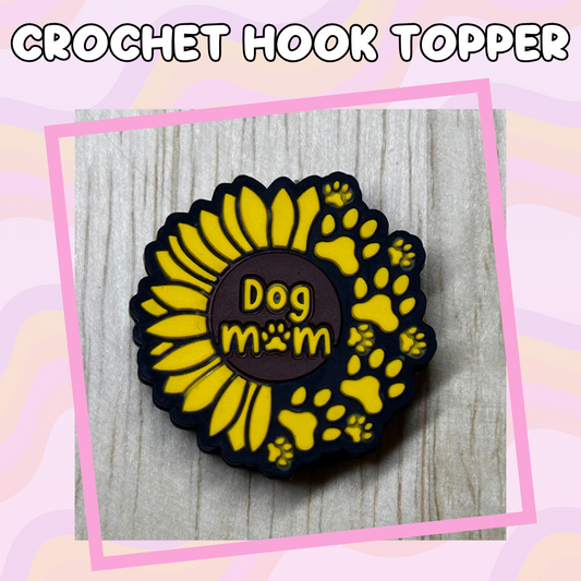 Flower Dog Mom Crochet Hooks