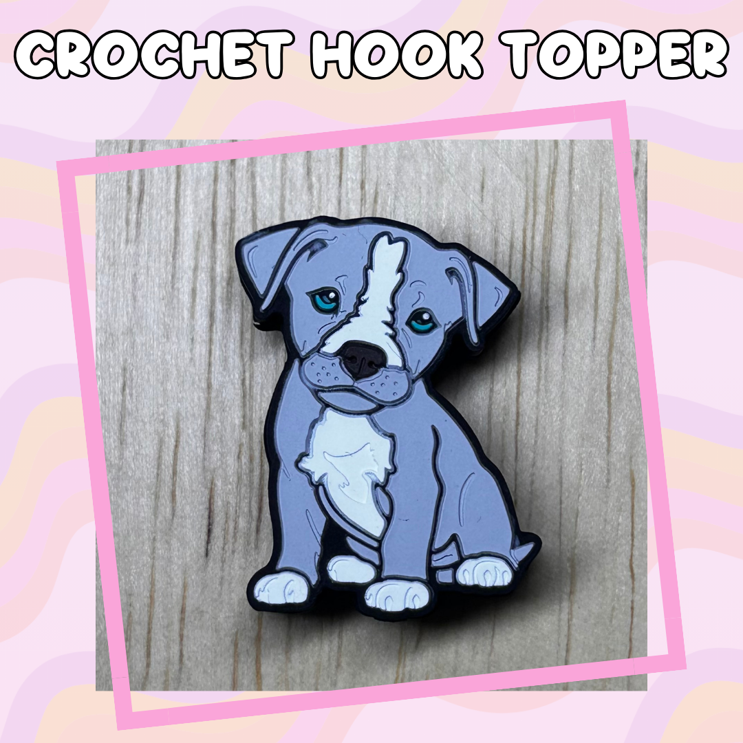 Dog Pitbull Crochet Hooks