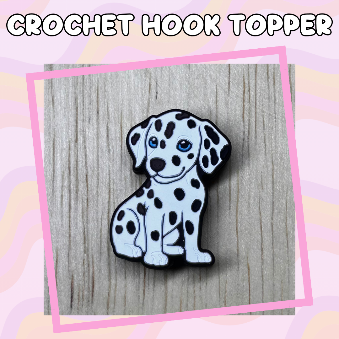 Dog Dalmatian Crochet Hooks