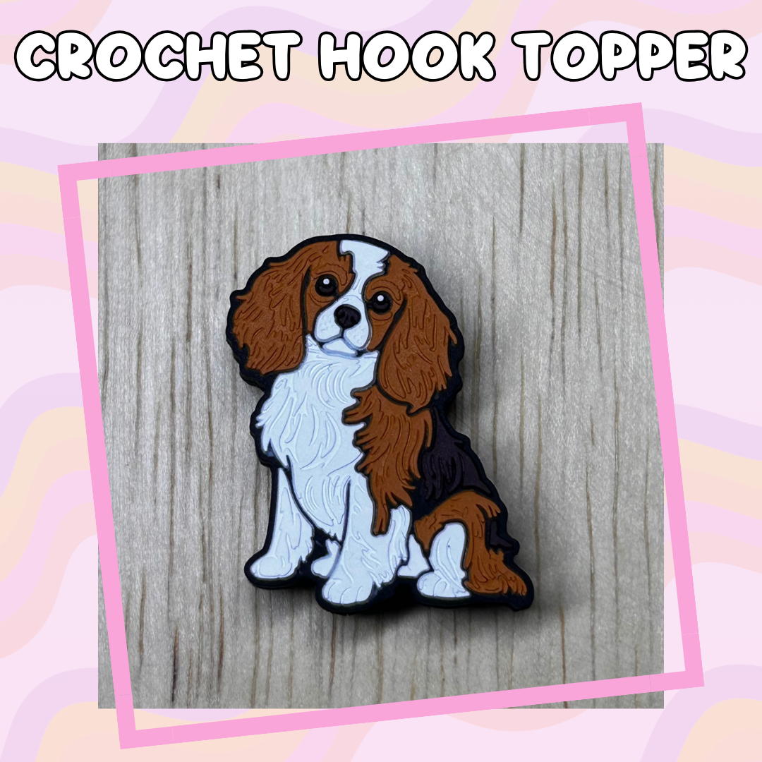 Realistic Dog Cavalier King Charles Spaniel Crochet Hooks