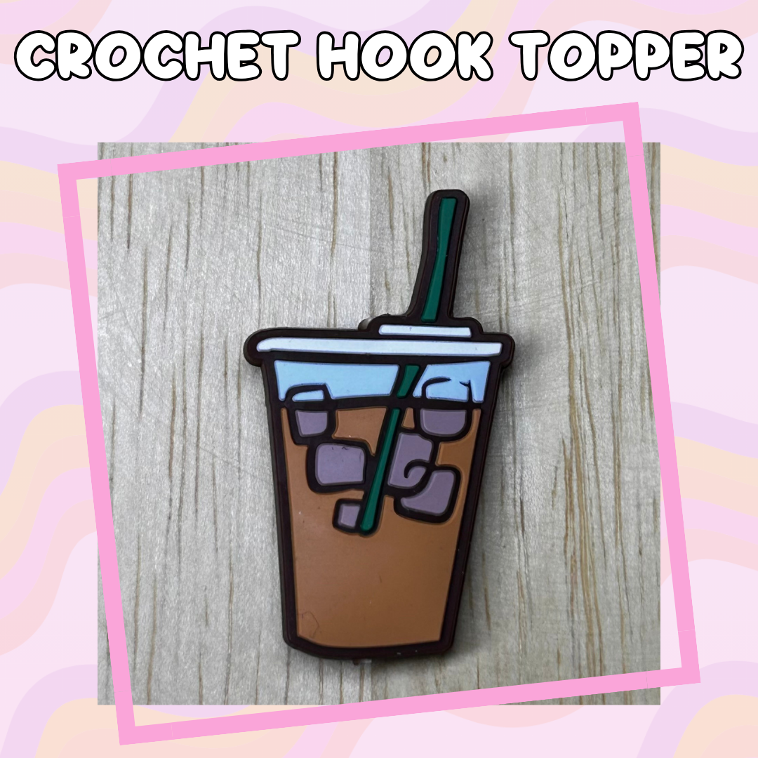 Food Iced Coffee Crochet Hooks