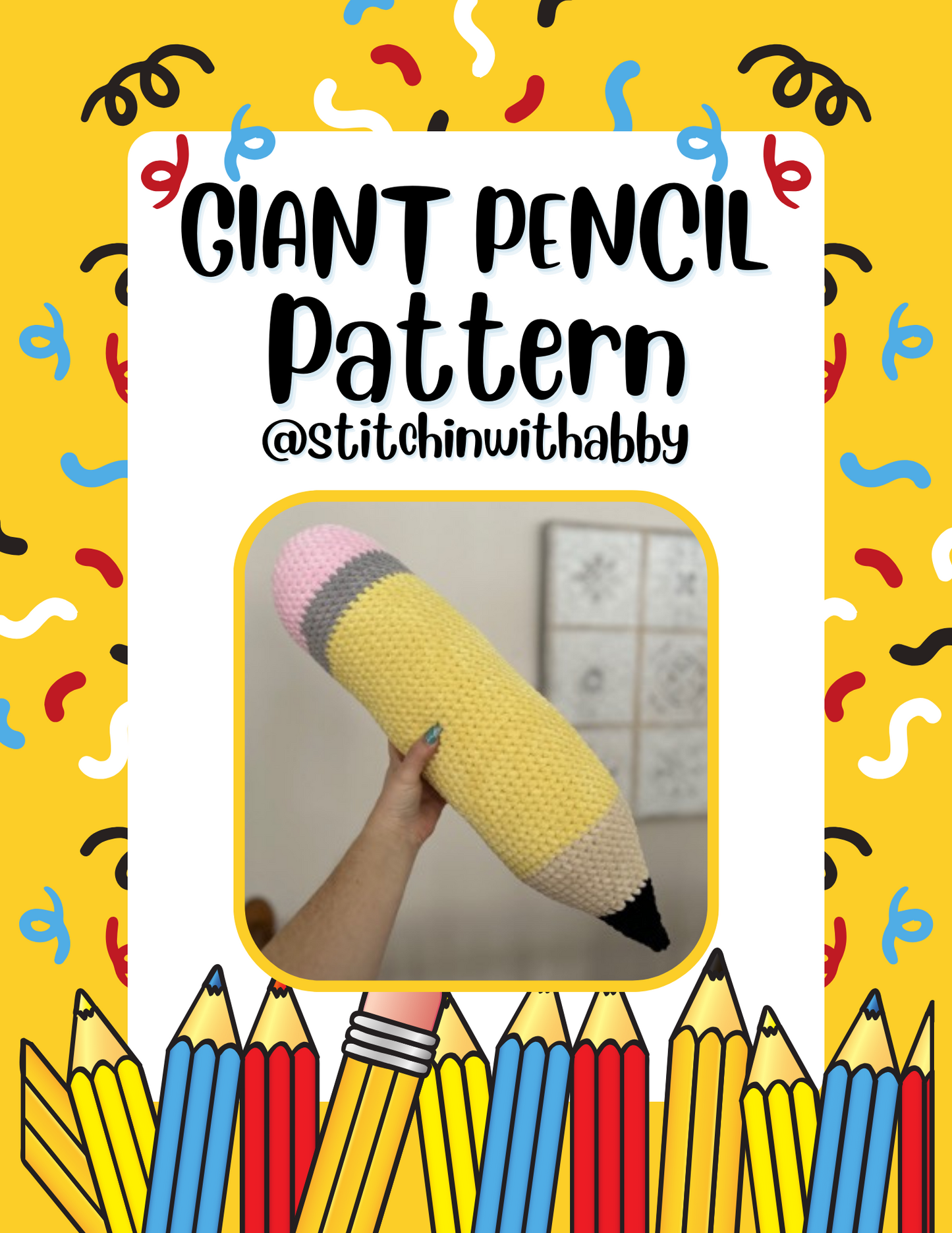 Giant Pencil Pattern