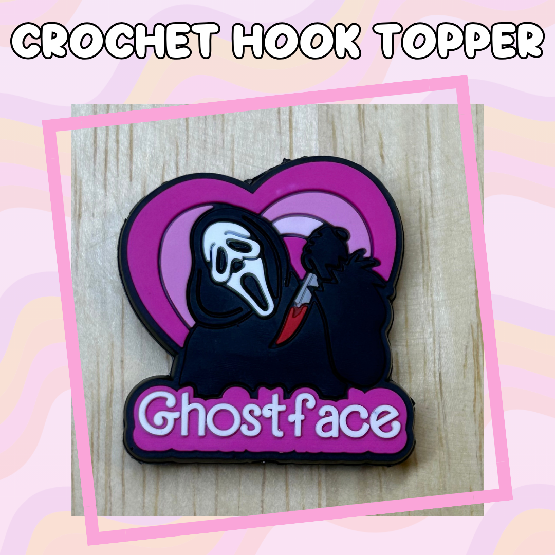 Horror Heart Ghosty Crochet Hook