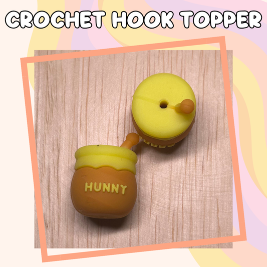 3D Topper Character Hunny Crochet Hook