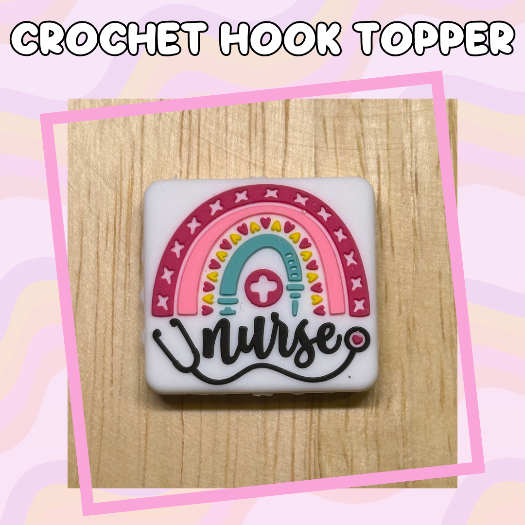 Nurse Rainbow Crochet Hook