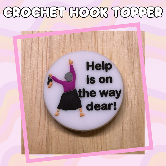 Character Help is on the Way Crochet Hook