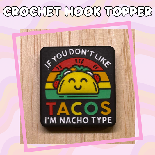 Food Nacho Type Crochet Hook