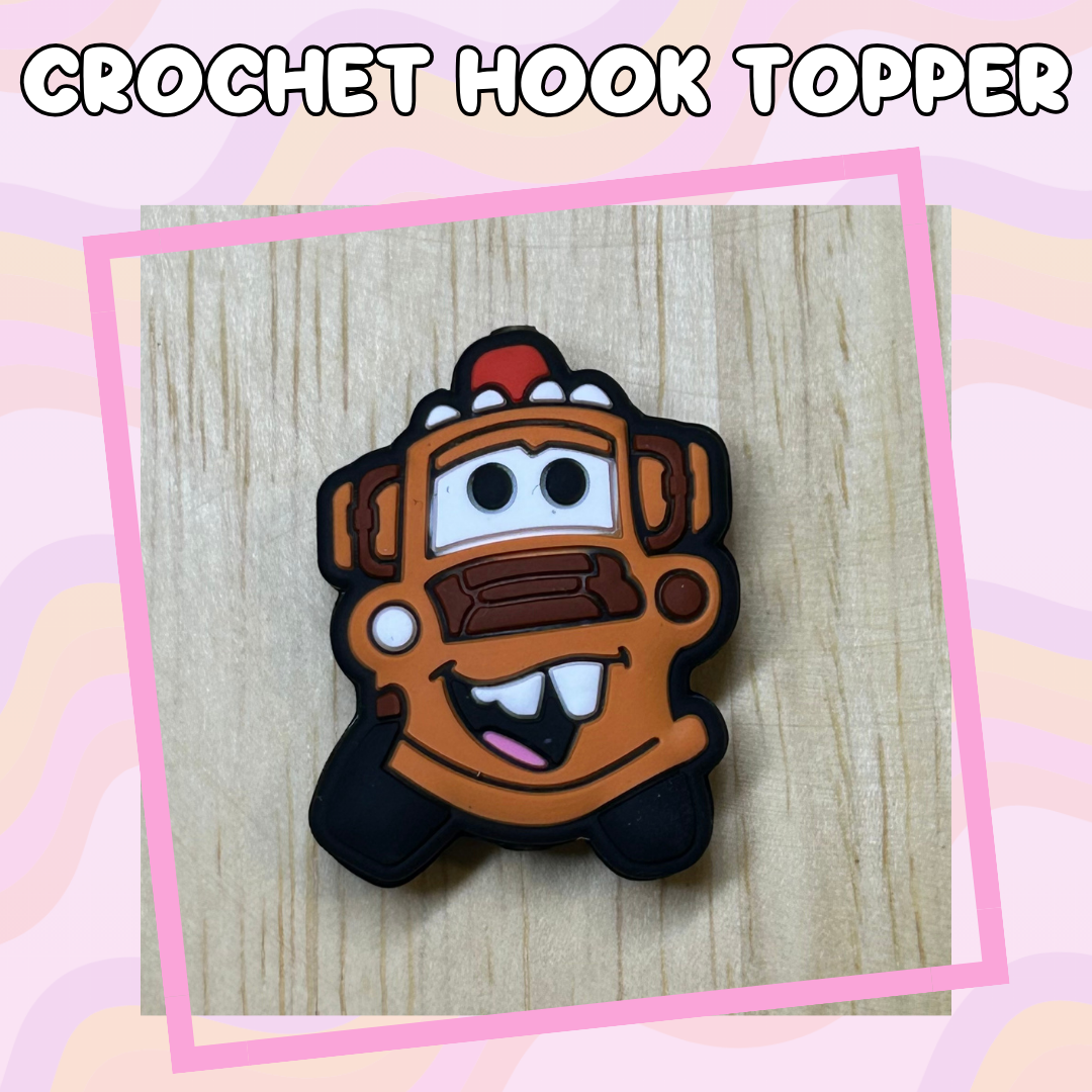 Car Character Towing Car Crochet Hook