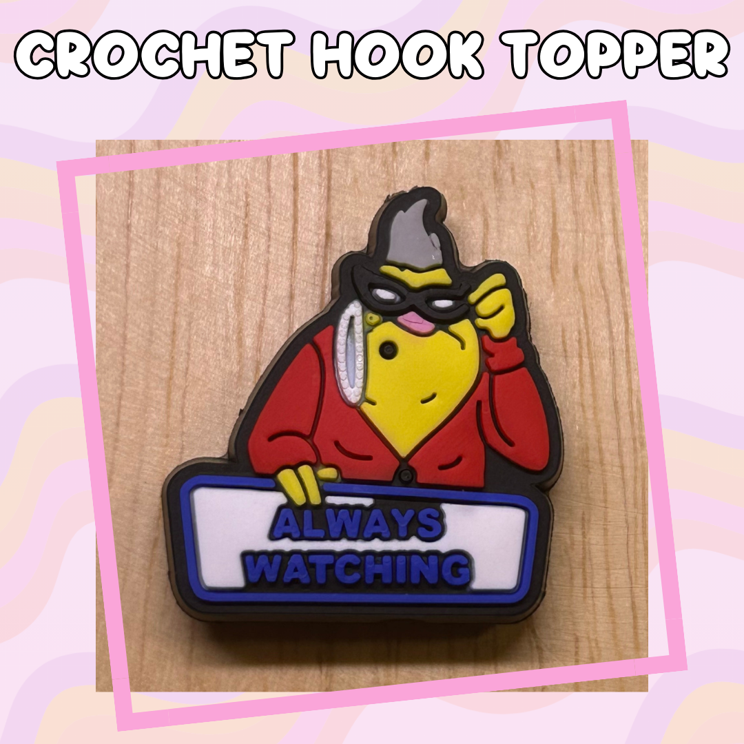 Monster Characters Roz Crochet Hook