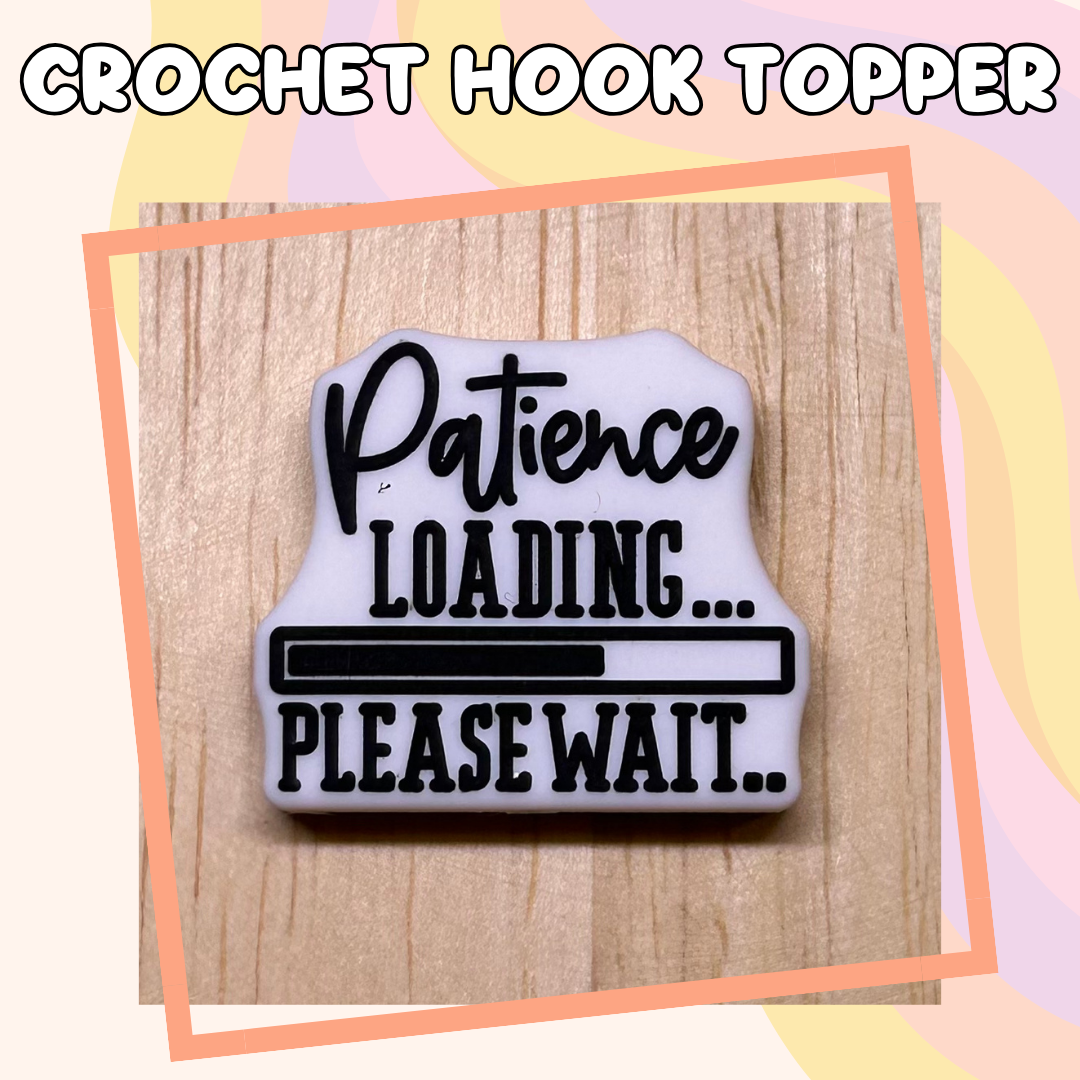 Patience Loading White Crochet Hook