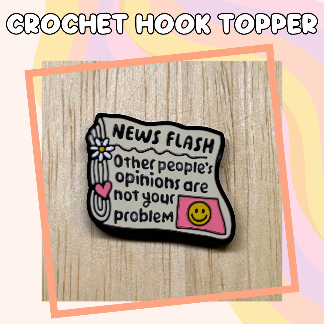 News Flash Crochet Hook