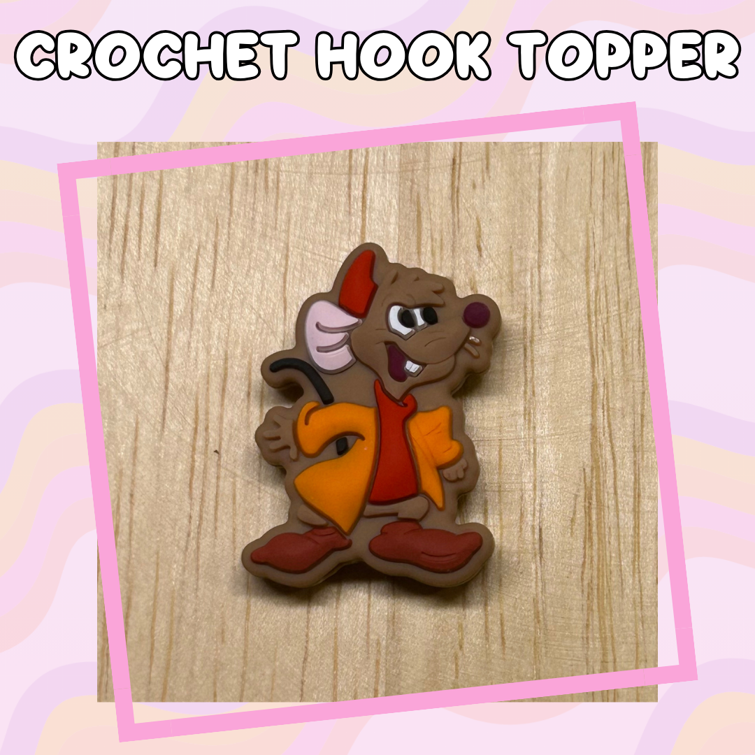 Cinder Mouse Character Crochet Hooks