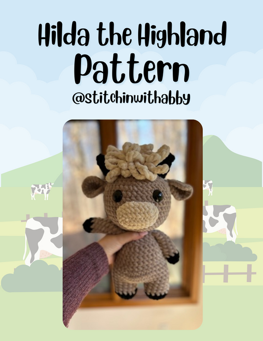 Hilda the Highland Crochet Pattern