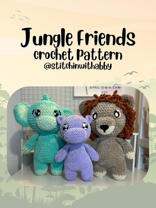 Jungle Friends Pattern Pack