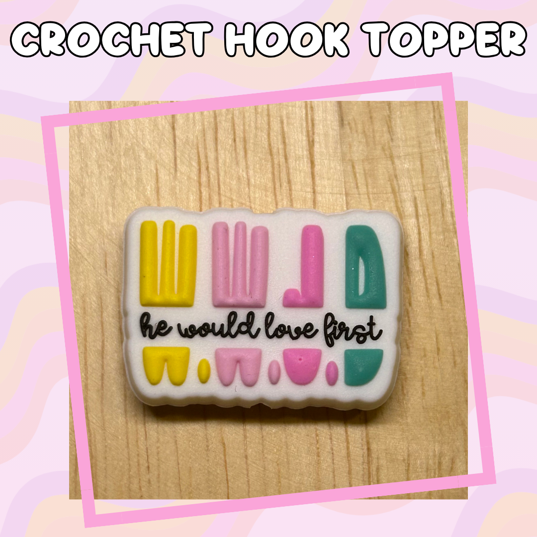 Faith Based WWJD Crochet Hooks