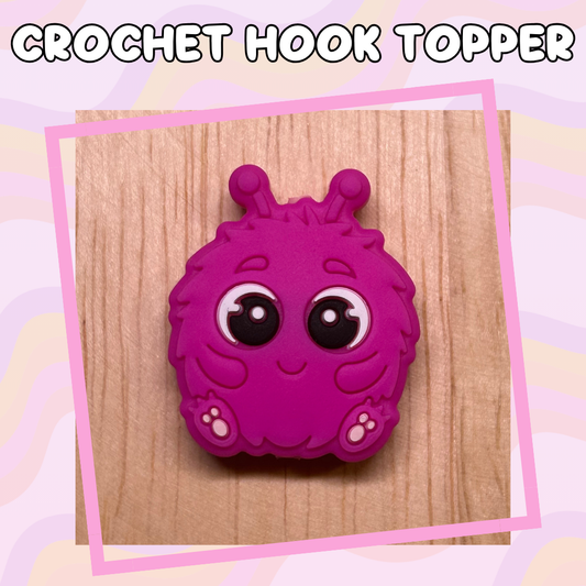 Space Alien Pink Crochet Hooks