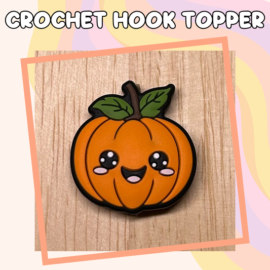 Pumpkin Kawaii Halloween Holiday Crochet Hook