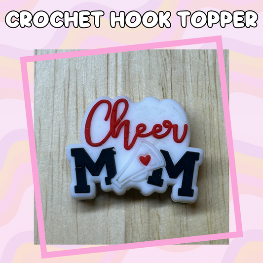 Sports Mom Cheer Crochet Hooks