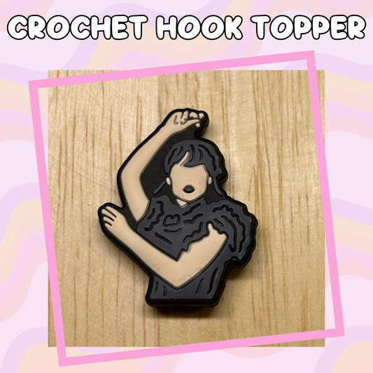 Wednesday Character Dancing Crochet Hooks