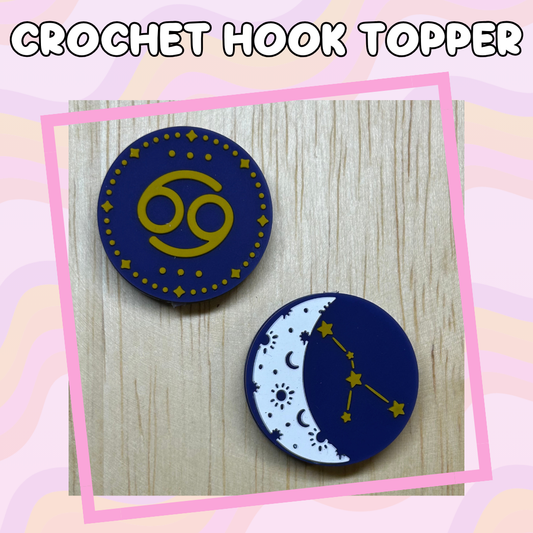 Zodiac Sign Cancer Crochet Hook