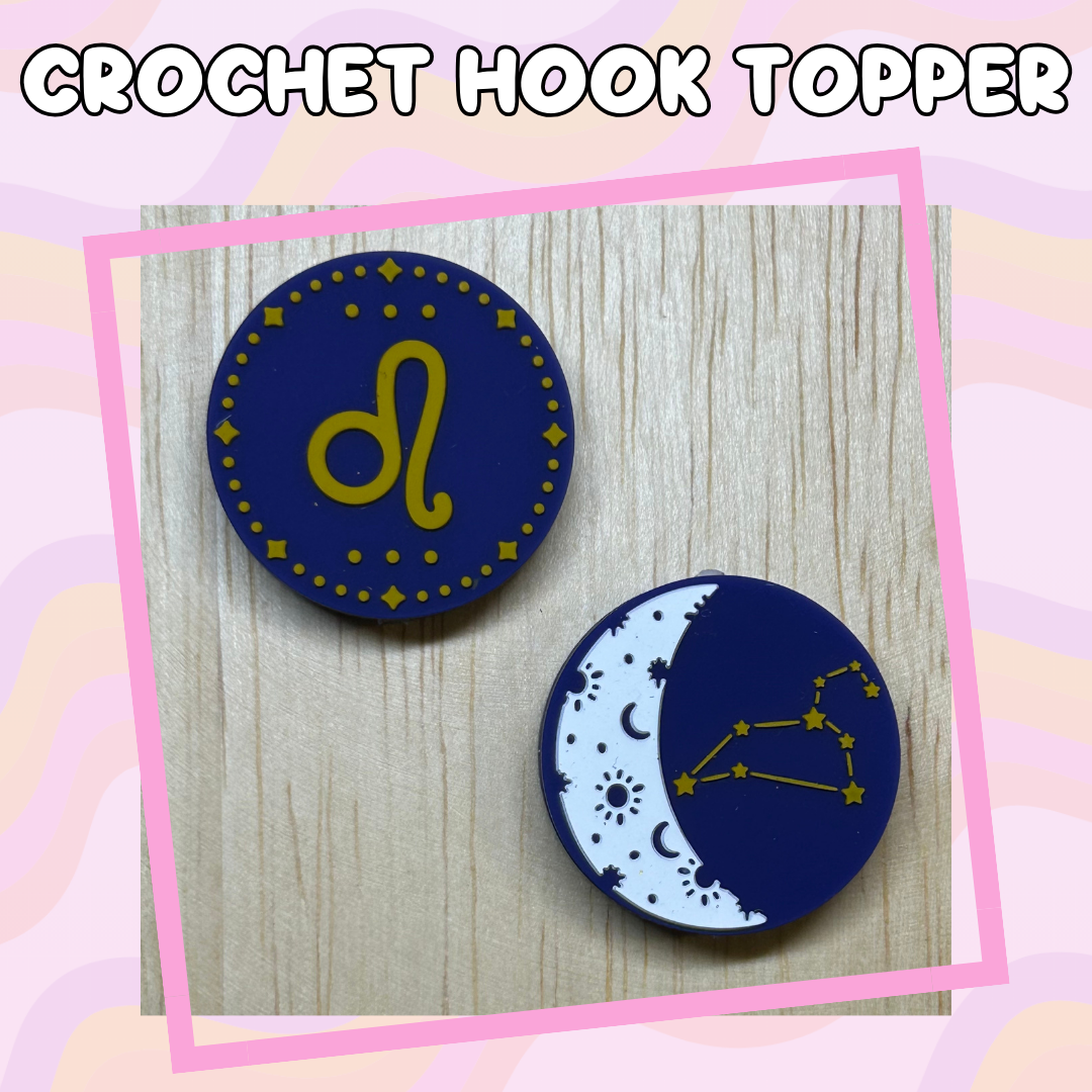 Zodiac Sign Leo Crochet Hook