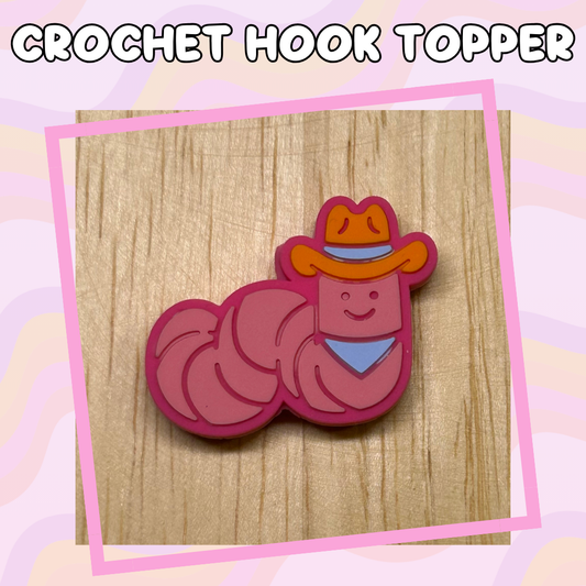 Sponge Character Cowboy Worm Crochet Hooks