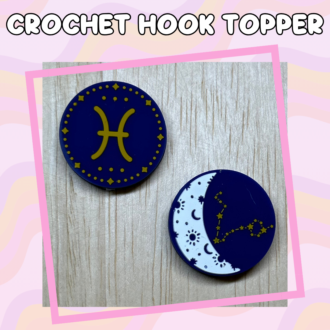 Zodiac Sign Pisces Crochet Hook