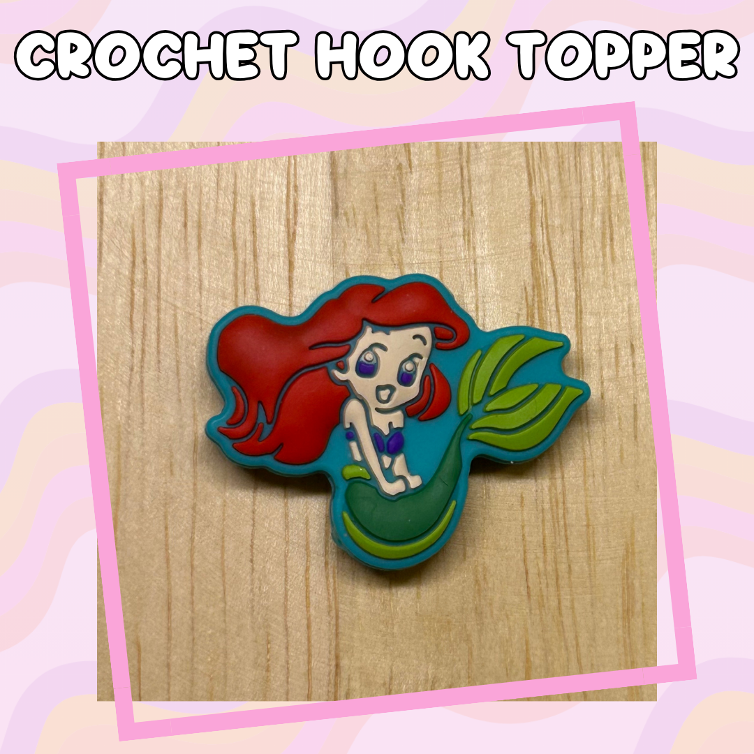 Mermaid Character Cartoon Mermaid Crochet Hooks