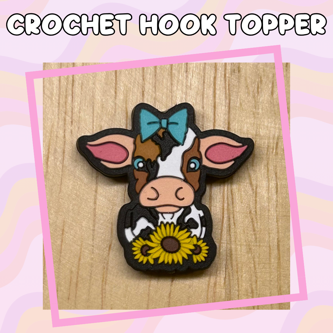 Flower Cow Farm Crochet Hook