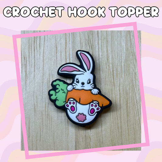 Easter Bunny with Carrot Animal Hooks