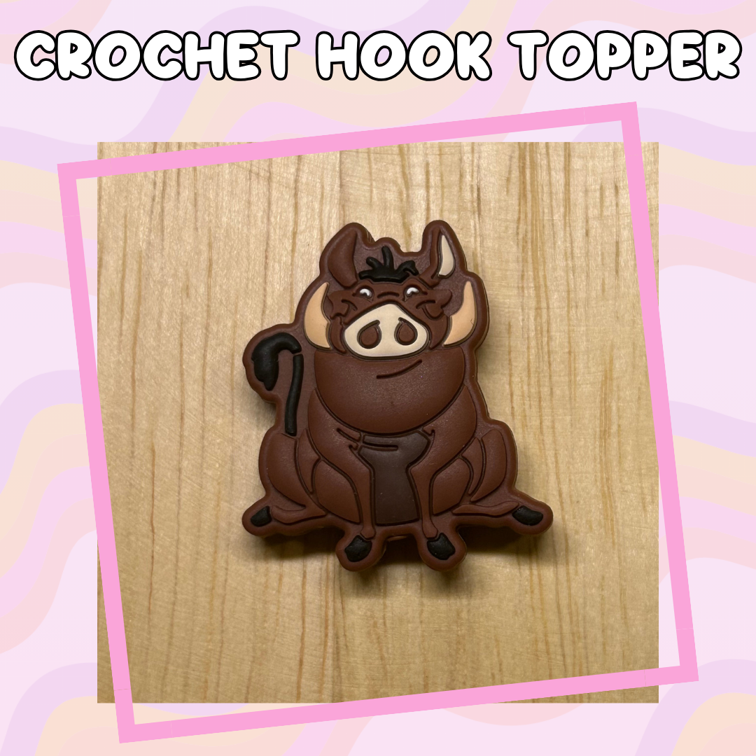 Lion Characters Pig Crochet Hooks