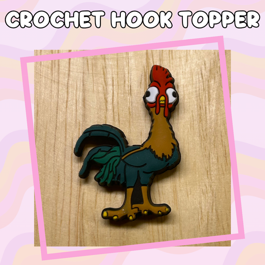 Island Characters Chicken Crochet Hooks